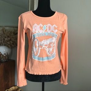 Vintage Pastel AC/DC Long Sleeve